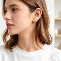 Gold Triangle Geometric Minimalist Stud Earrings Fashion  Daily Casual Work Dainty Jewelry