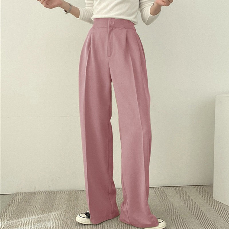 Suit Jacket High Sense Women's Spring and Autumn Design Sense Thin Niche Professional suit Temperament Slim-fit Small Suit Two-piece Set