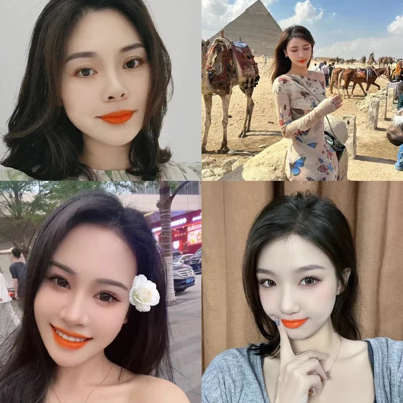 Orange Lipstick