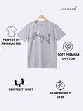 Cotton Printed T-shirt for Men and Women - See Saw