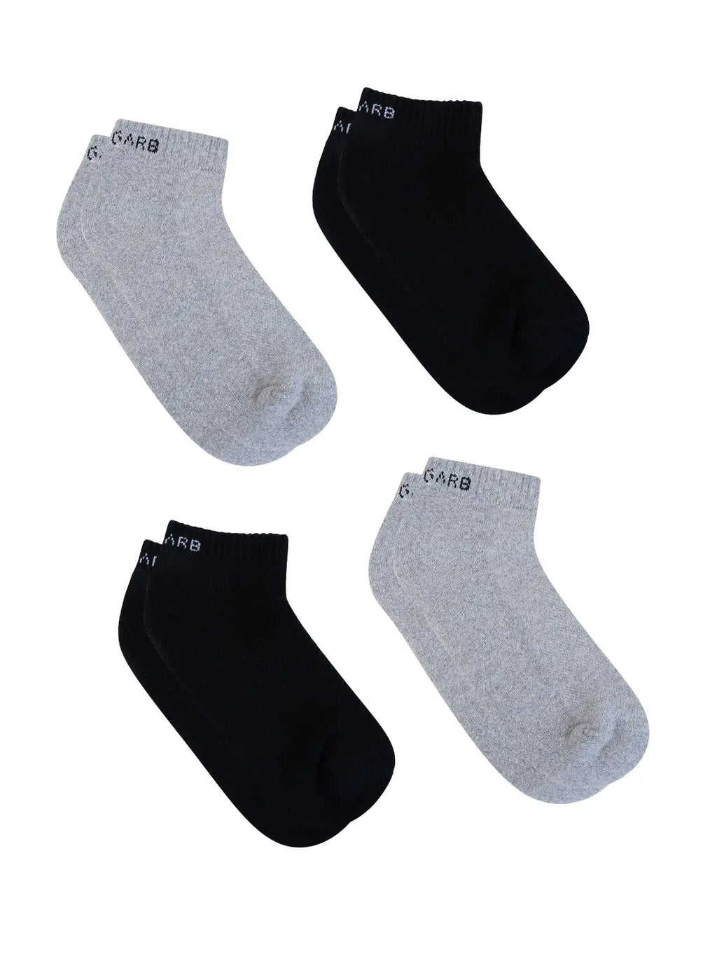 Low Ankle Socks for Men and Women Pack of 4 Pairs-0